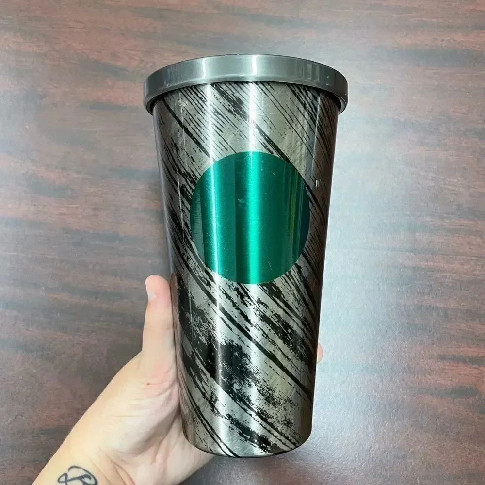 Starbucks Stainless Steal 16 oz Cup with No Straw